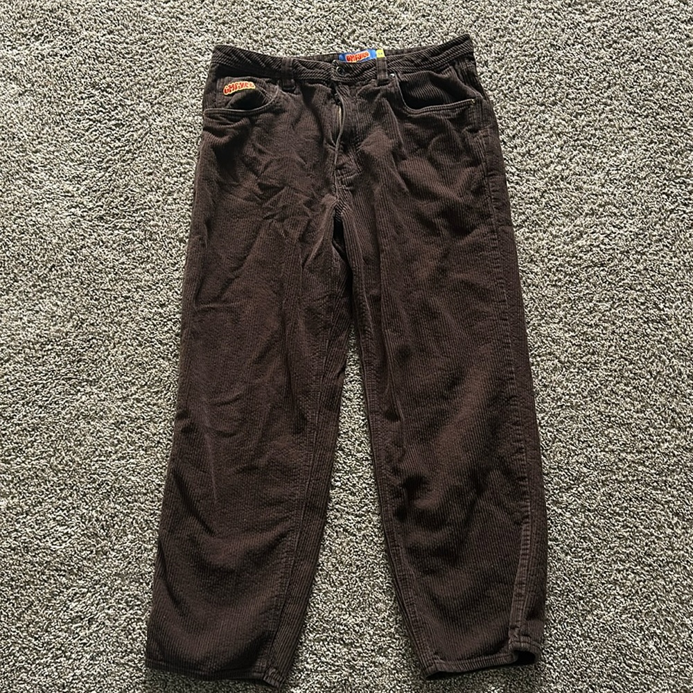 34” EMPYR Chocolate Brown Corduroy Pants